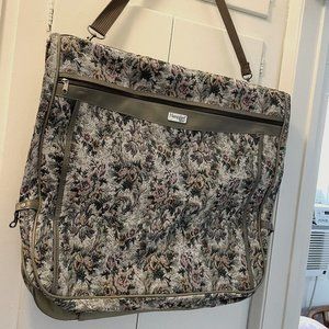 Vintage Floral Tapestry Garment Bag By Hampshire
